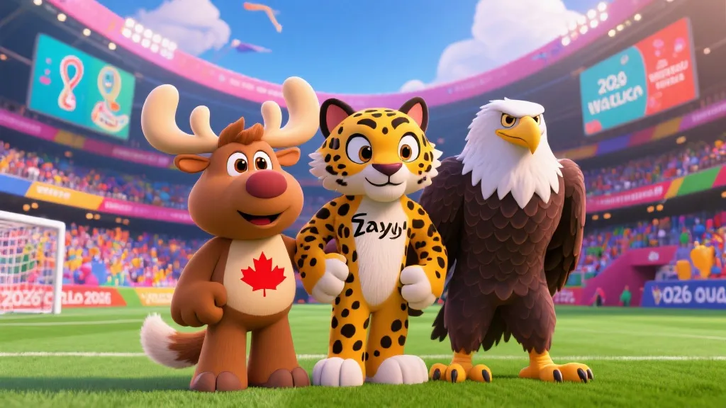 揭秘2026世界杯吉祥物：Maple、Zayu与Clutch背后的文化密码与狂欢寓意